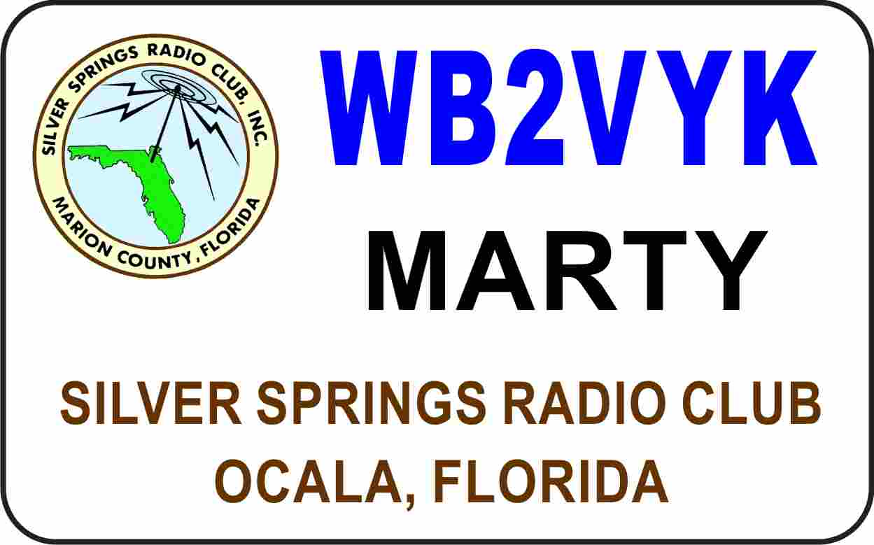 Silver Springs RC Name Badge